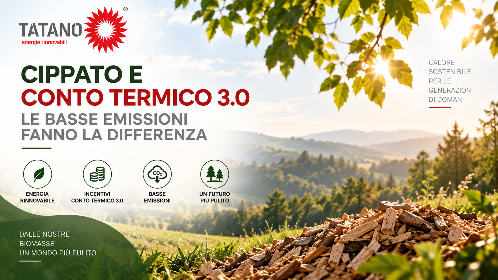 Caldaie a  cippato e Conto Termico 3.0: le basse emissioni fanno la differenza